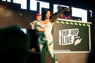 Cardi B with baby Kulture performs at Offset In Concert at Sony Hall on October 16, 2019, in New York City. (Image via Getty)